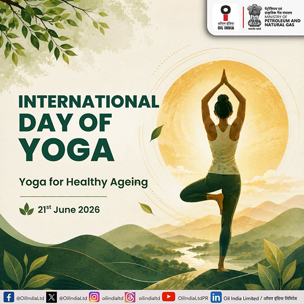 Yoga celebrations at Oil India Ltd